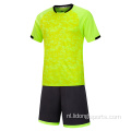 Hoogwaardige goedkope voetbaltraining shirts set